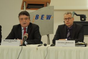 Michael Groschek (links) und Christian Weibrecht